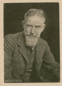 George Bernard Shaw, photograph by English Photographer