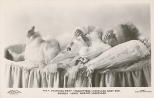 George Lascelles as a baby by English Photographer
