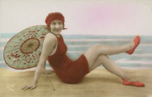 Glamour Postcard