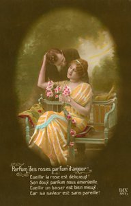 Glamour Postcard by English Photographer