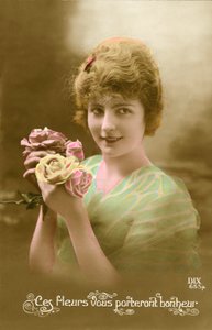 Glamour Postcard