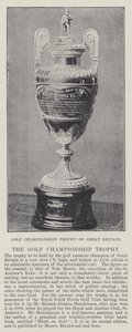 Golf Championship Trophy of Great Britain by English Photographer