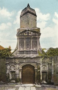 Gonville and Caius College, the Gate of Honour by English Photographer