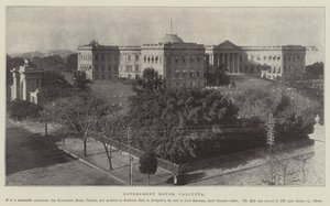 Government House, Calcutta by English Photographer