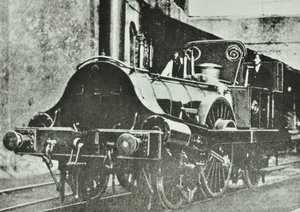 Great Eastern Railway (London & Blackwall Section) Single-Driver Tank Locomotive, 1860 by English Photographer