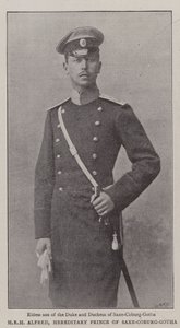 HRH Alfred, Hereditary Prince of Saxe-Coburg-Gotha by English Photographer