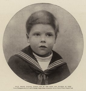 H R H Prince Edward, Eldest Son of the Duke and Duchess of York by English Photographer