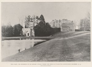 Hall Barn, the Residence of Sir Edward Lawson, Where the Prince of Wales was Entertained 13-14 December