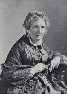 Harriet Beecher Stowe by English Photographer