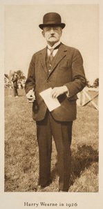 Harry Wearne in 1926