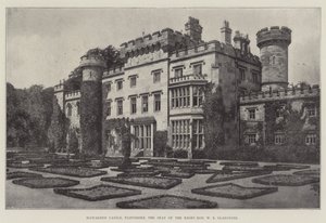 Hawarden Castle, Flintshire, the Seat of the Right Honourable W E Gladstone by English Photographer