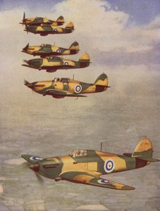Hawker Hurricanes by English Photographer