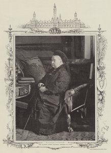 Her Majesty Queen Victoria, Empress of India by English Photographer