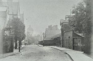 Highgate Archway: Western Approach, 1896 by English Photographer