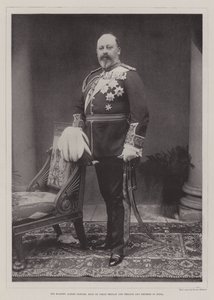 His Majesty Albert Edward, King of Great Britain and Ireland and Emperor of India by English Photographer