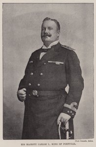 His Majesty Carlos I, King of Portugal by English Photographer
