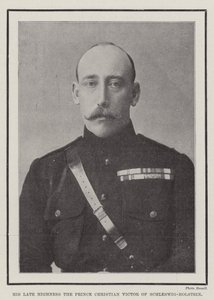 His Late Highness the Prince Christian Victor of Schleswig-Holstein