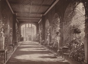 Holland House, London: Conservatory leading from Ball Room by English Photographer