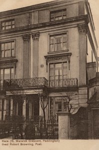 Home of the poet Robert Browning