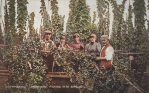 Hop pickers by English Photographer