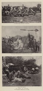 In Camp at Bisley by English Photographer
