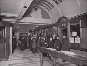 In the Carnegie Central Library, Hammersmith