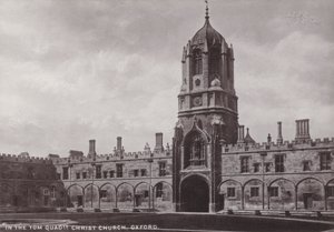 In the Tom Quadrangle, Christ Church, Oxford