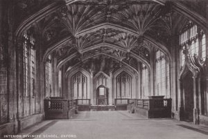 Interior, Divinity School, Oxford