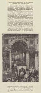 Interior View of Bom Jesus Cathedral at Goa, India by English Photographer