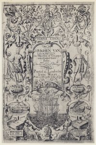 J Linschoten, Discours of Voyages, J Wolfe 1598 by English Photographer