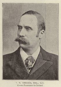 J N Gerard, Esquire, QC by English Photographer