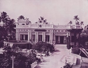 Jain Temple Garden, Calcutta by English Photographer