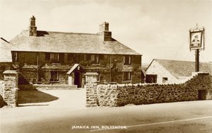 Jamaica Inn, Bolventor, Cornwall, famous for being associated with Cornish smuggling and celebrated in the book of the same name by Daphne Du Maurier