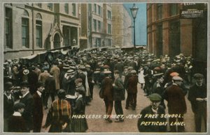 Jews Free School, Middlesex Street, Petticoat Lane, London