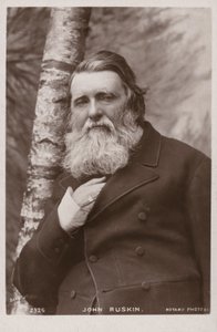 John Ruskin by English Photographer