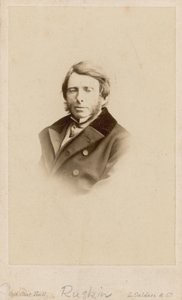 John Ruskin by English Photographer