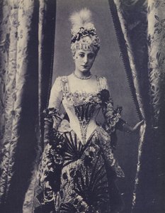 Kate Vaughan, English Gaiety Theatre Actress (b/w photo) by English Photographer