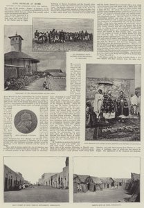 King Menelik at Home by English Photographer