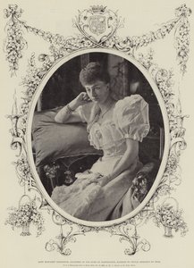 Lady Margaret Grosvenor, Daughter of the Duke of Westminster, married to Prince Adolphus of Teck