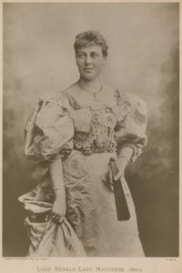Lady Renals - Lady Mayoress, 1894-95 by English Photographer