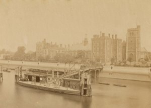 Lambeth Palace and pier