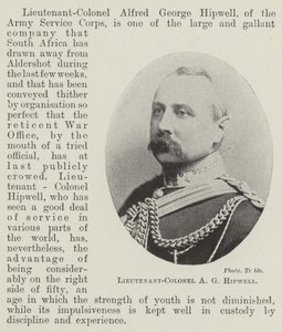 Lieutenant-Colonel A. G. Hipwell by English Photographer