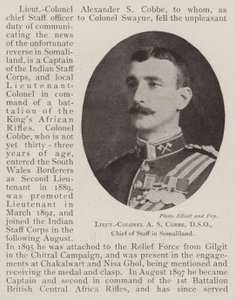 Lieutenant-Colonel A S Cobbe, DSO, Chief of Staff in Somaliland by English Photographer