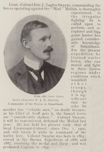 Lieutenant-Colonel E J E Swayne, Commander of the Forces in Somaliland