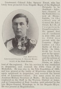 Lieutenant-Colonel J Spencer Ewart, AAG to the Ninth Division by English Photographer