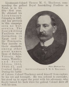 Lieutenant-Colonel T. M. G. Thackeray by English Photographer