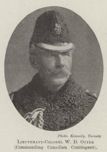 Lieutenant-Colonel W D Otter, commanding Canadian Contingent