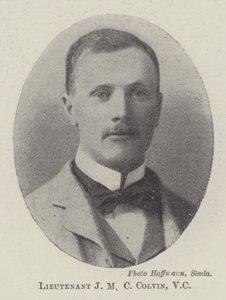 Lieutenant J M C Colvin, VC
