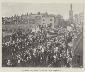Life-Boat Saturday at Bristol, the Procession