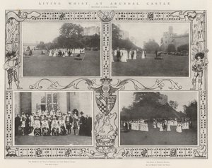 Living Whist at Arundel Castle by English Photographer